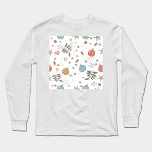 Winter Pattern Long Sleeve T-Shirt